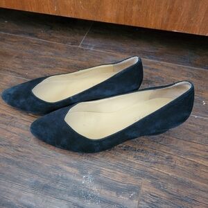 TALBOTS Heel Black Suede Leather 6.5